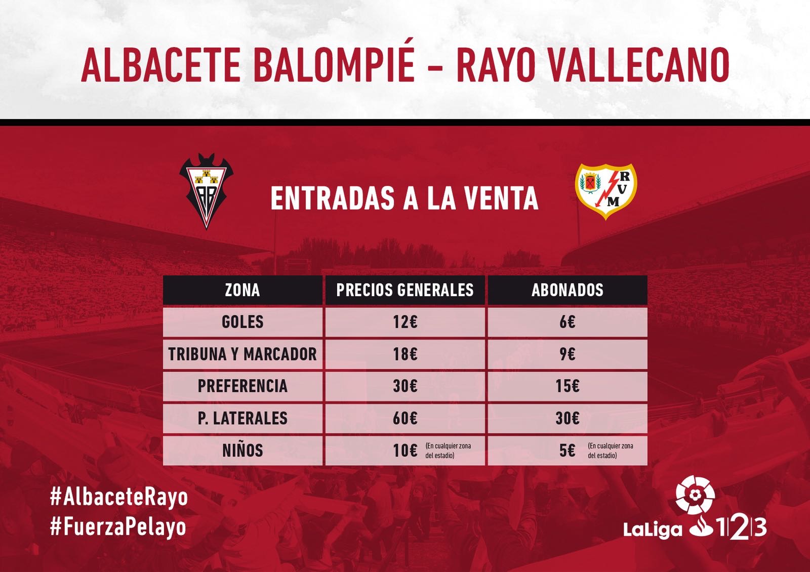 El Alba pone las entradas a la venta para recibir al Rayo Vallecano | 5 ...