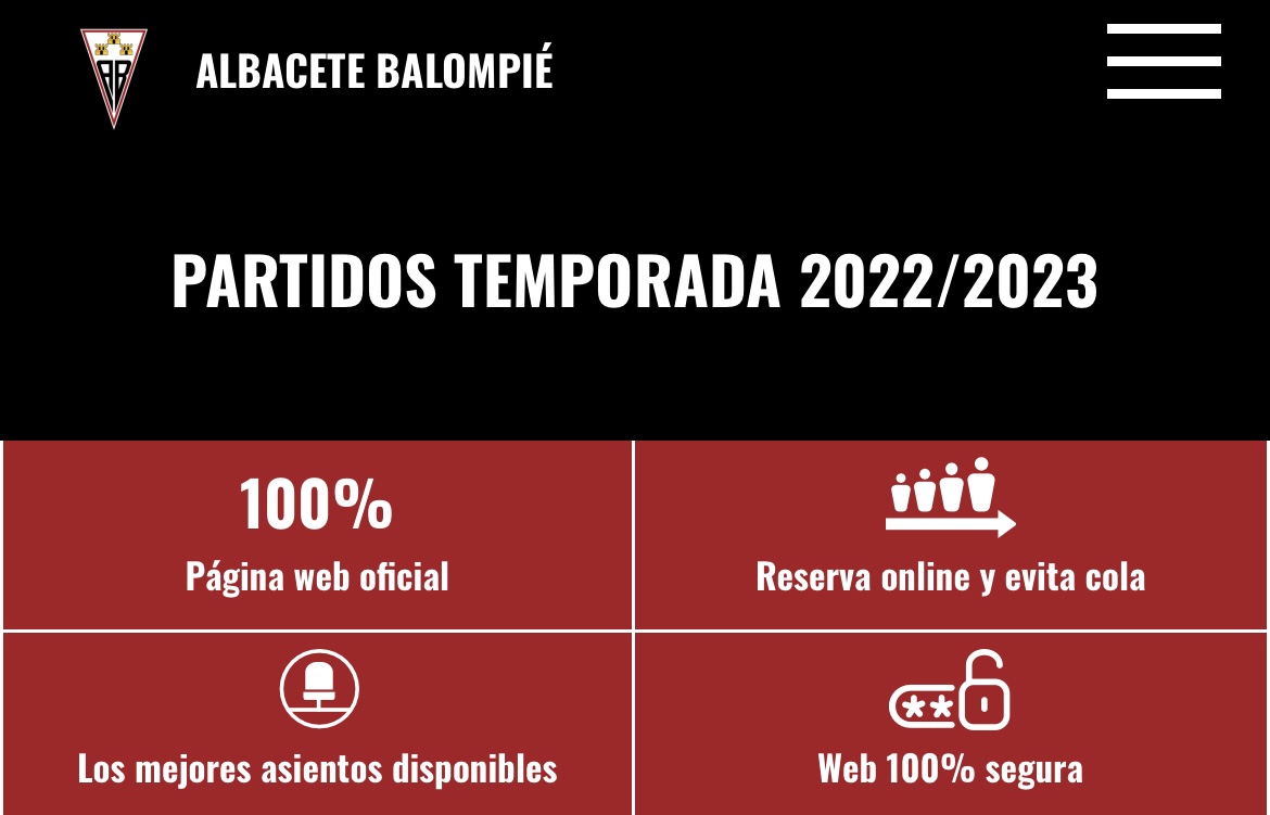 La venta de entradas online para ver al Albacete en el Belmonte será ...